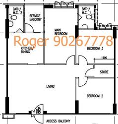 Blk 757 Woodlands Avenue 4 (Woodlands), HDB 4 Rooms #151476202